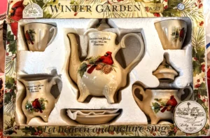 Winter Garden Tea Set