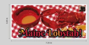 Maine Lobstah Bumpah Sticker